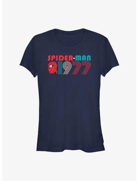 Marvel Spider-Man 60th Anniversary 1977 Retro Girls T-Shirt, , hi-res