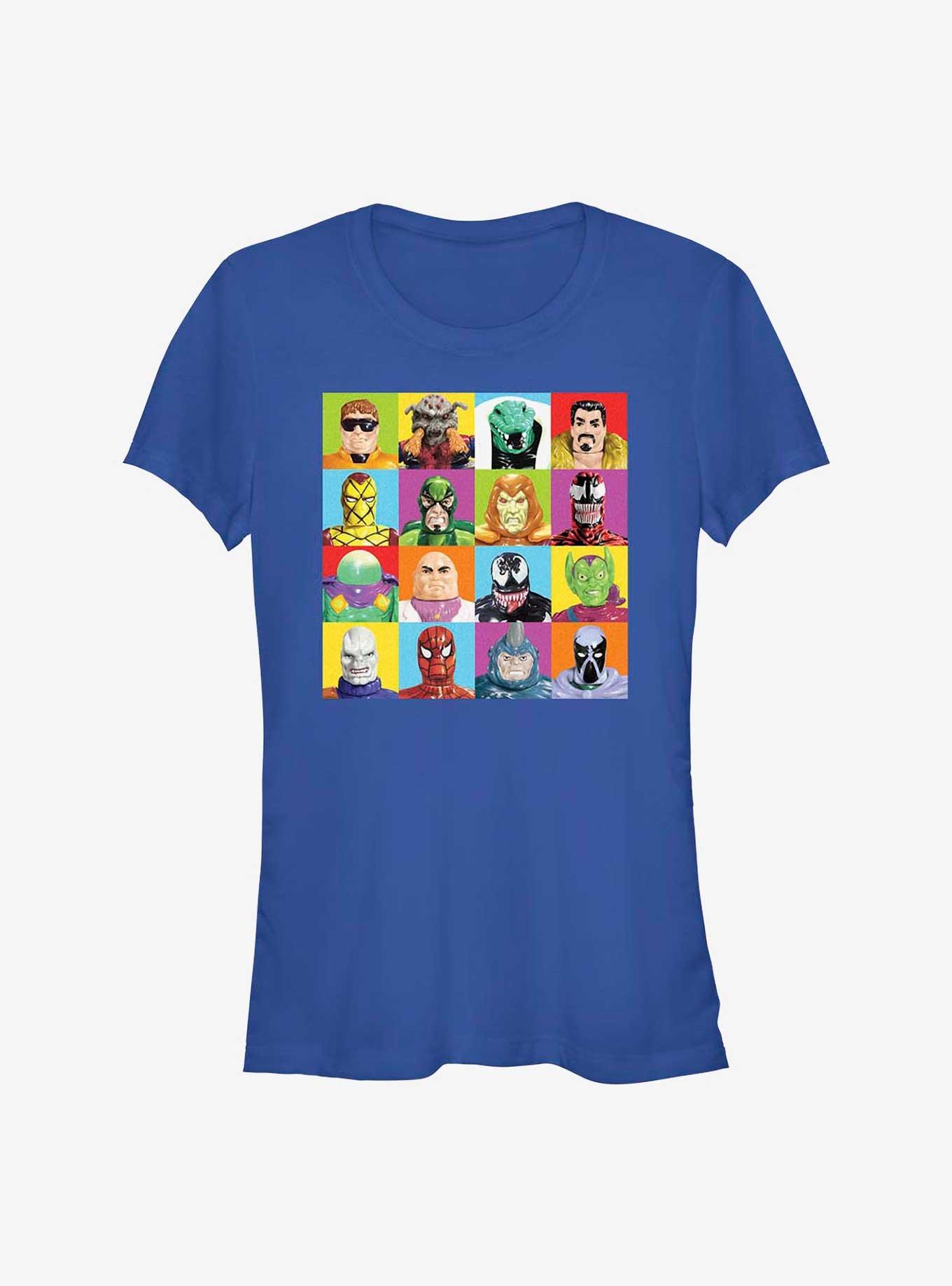 Marvel Spider-Man 60th Anniversary Spidey Figures Girls T-Shirt, , hi-res