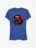Marvel Spider-Man 60th Anniversary Spidey Jump Girls T-Shirt, ROYAL, hi-res