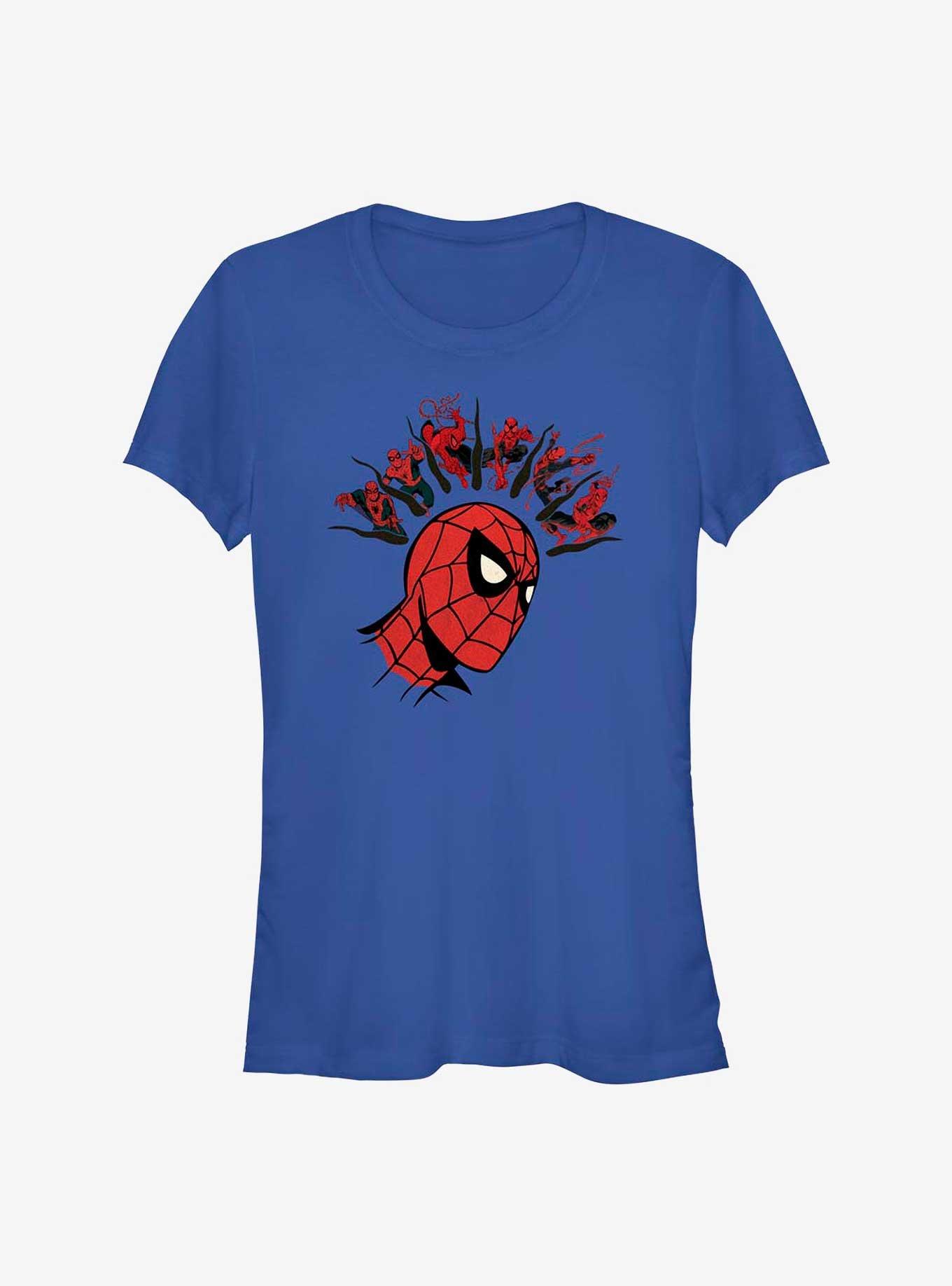 Marvel Spider-Man 60th Anniversary Spidey Senses Girls T-Shirt, ROYAL, hi-res