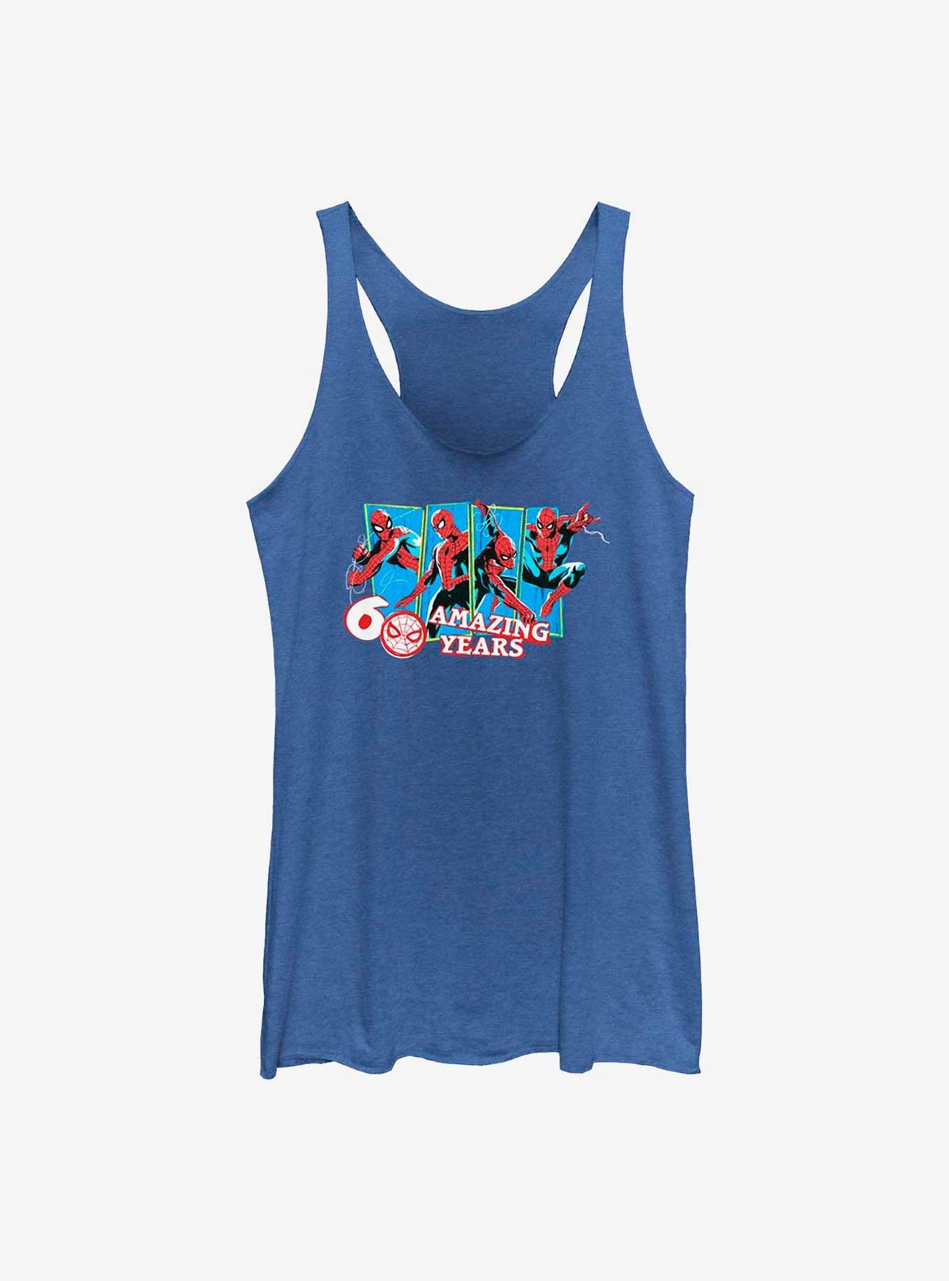 Marvel Spider-Man 60th Anniversary 60 Amazing Years Girls Tank, , hi-res