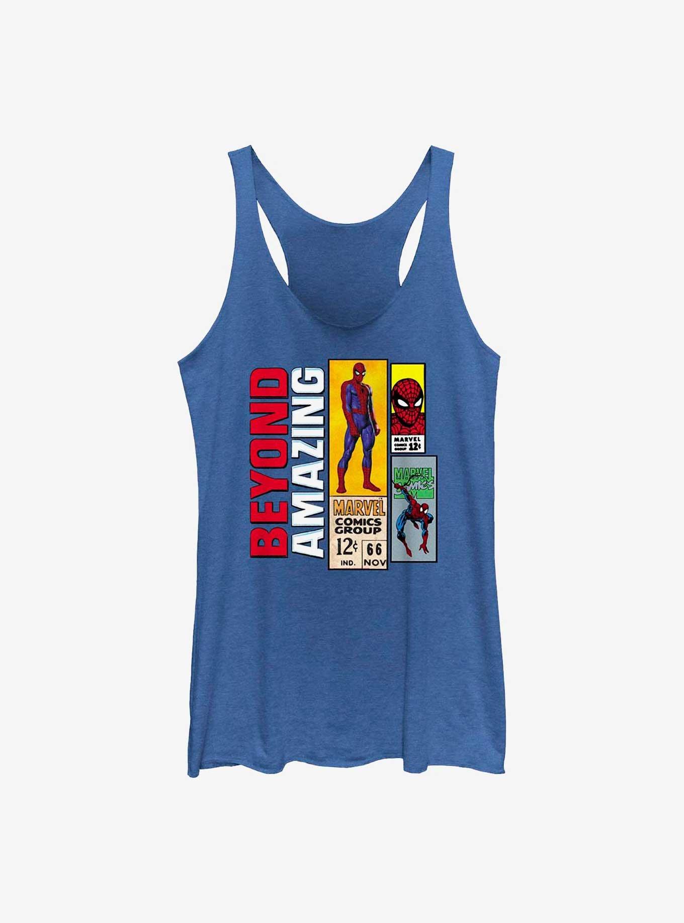 Marvel Spider-Man 60th Anniversary Twelve Cents Spidey Girls Tank, ROY HTR, hi-res