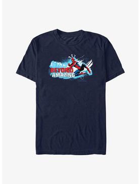 Marvel Spider-Man 60th Anniversary Beyond Amazing Swing Pose T-Shirt, , hi-res