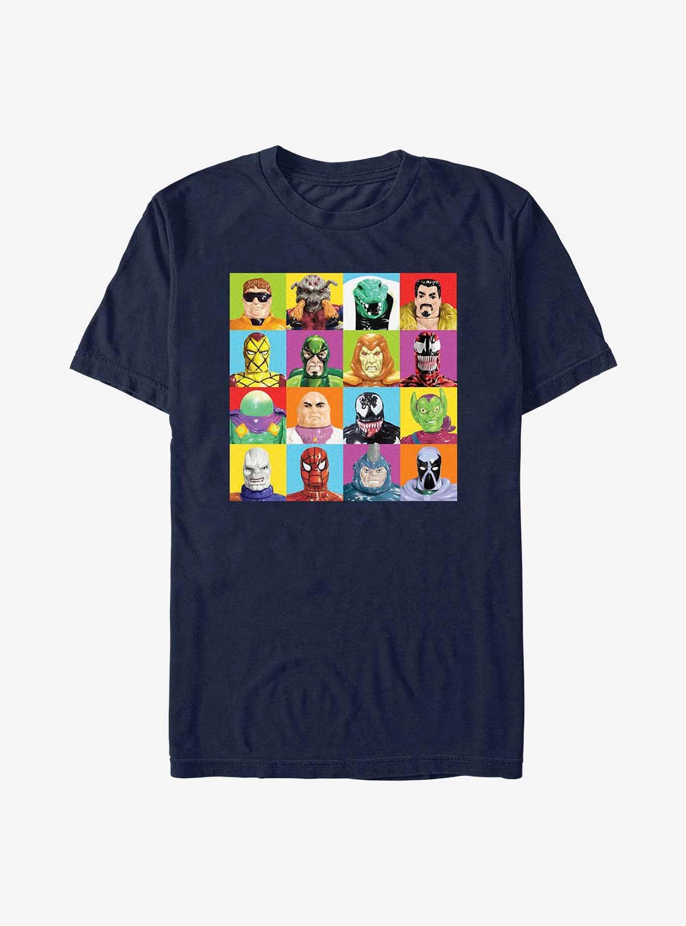 Marvel Spider-Man 60th Anniversary Spidey Figures T-Shirt, , hi-res