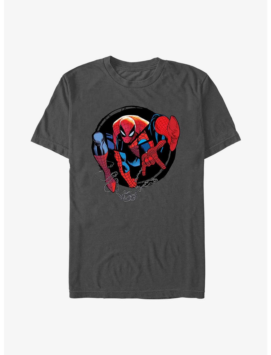 Marvel Spider-Man 60th Anniversary Spidey Jump T-Shirt, CHARCOAL, hi-res