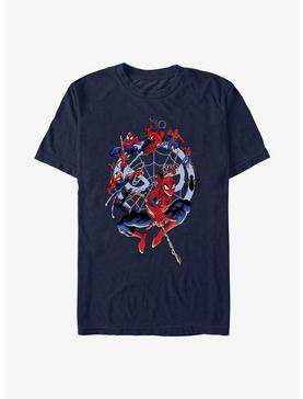 Marvel Spider-Man 60th Anniversary Spidey Web Evolution T-Shirt, , hi-res