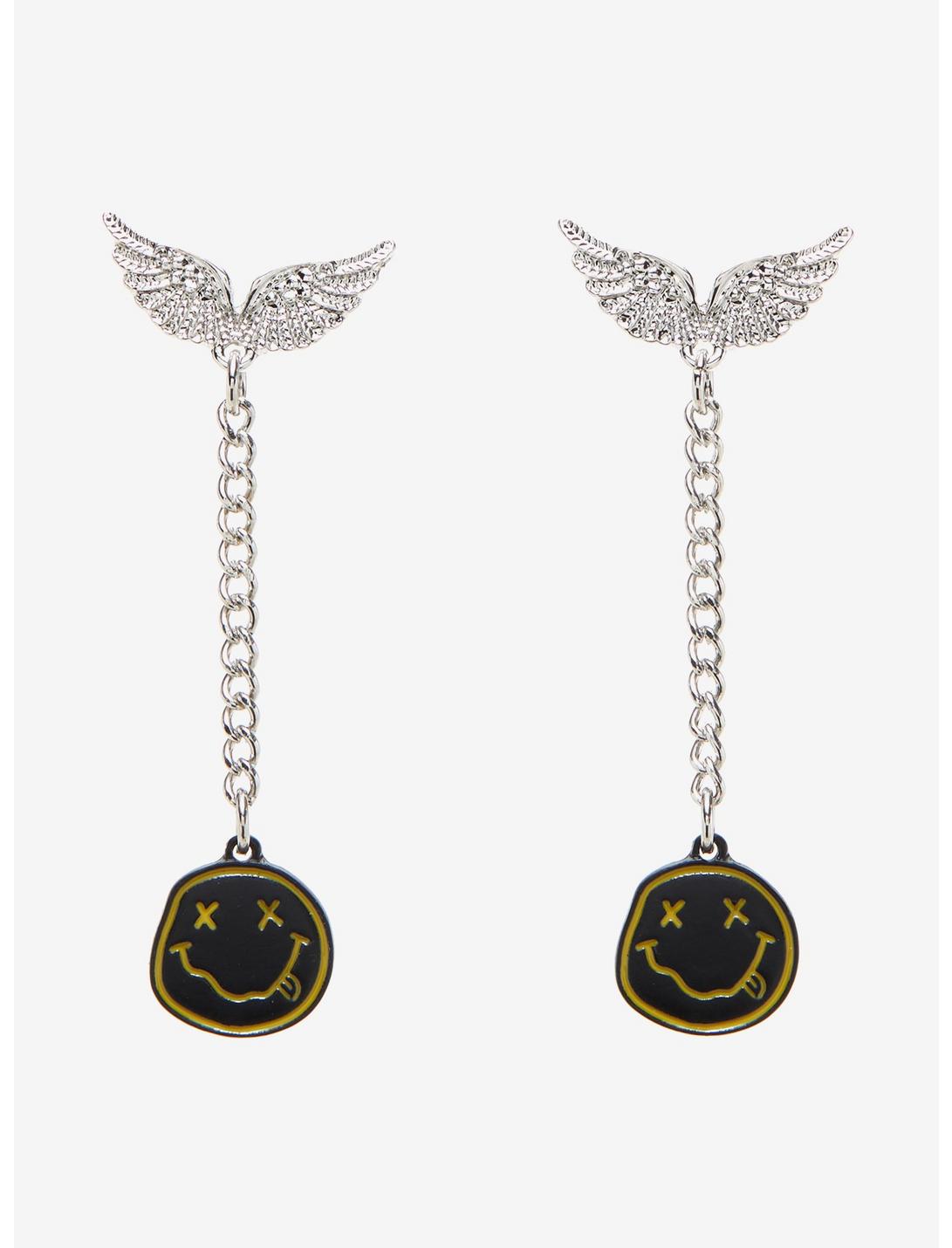 Nirvana Smile Wing Earrings, , hi-res