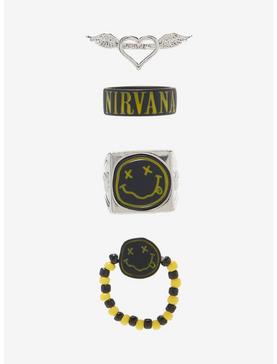 Nirvana Icon Smile Ring Set, , hi-res