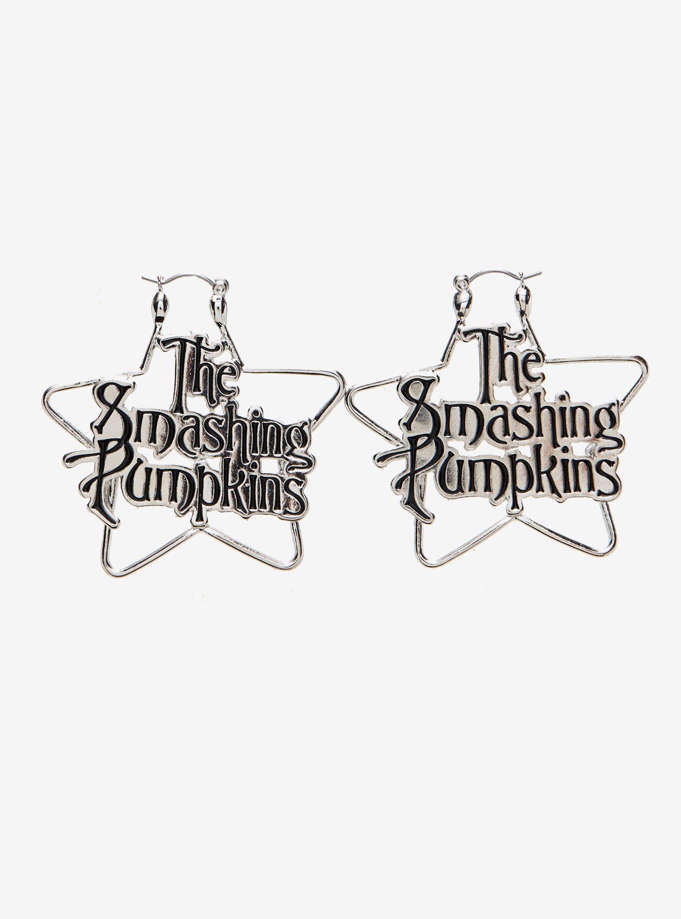 The Smashing Pumpkins Star Hoop Earrings | Hot Topic