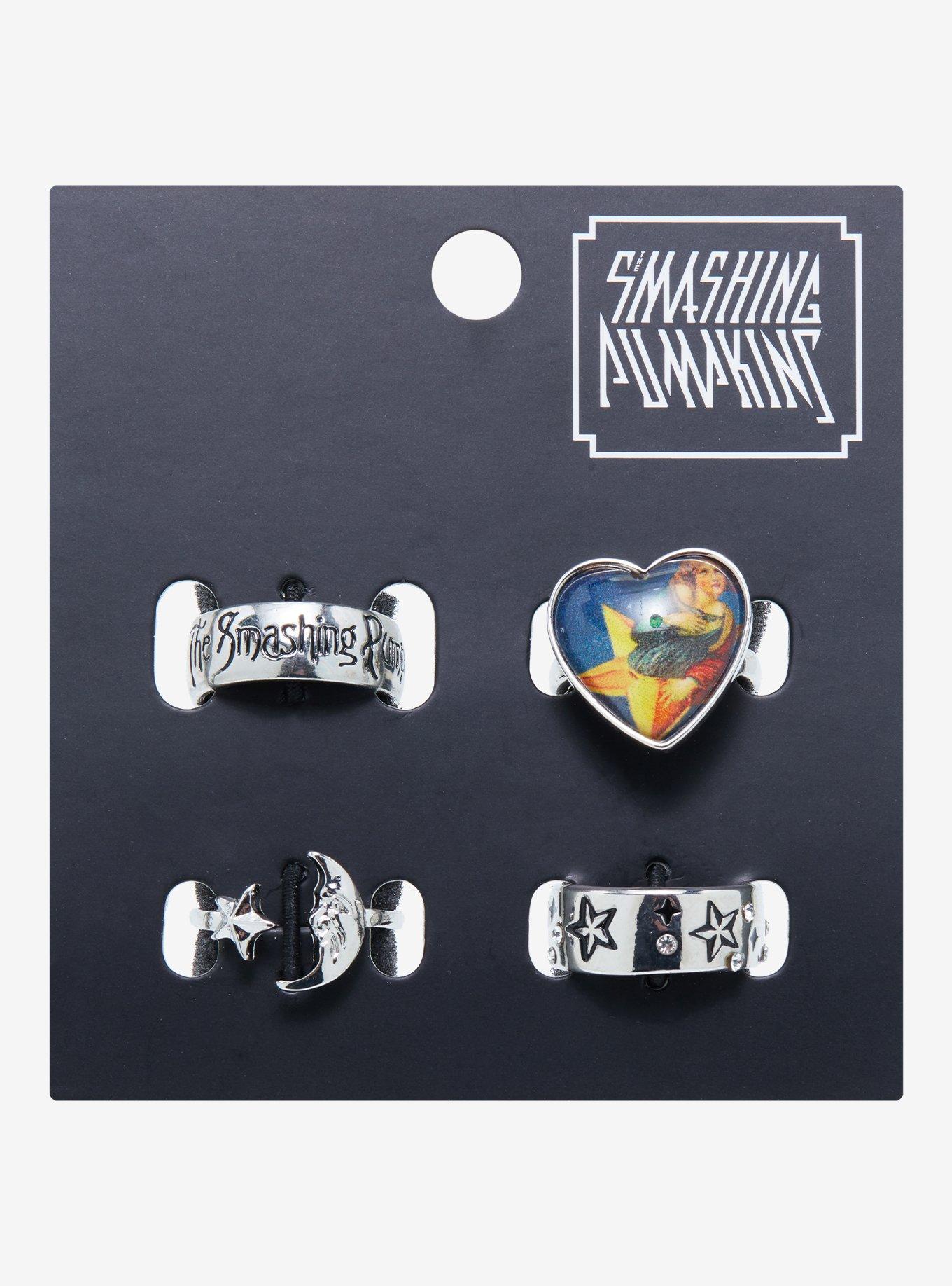 The Smashing Pumpkins Icon Ring Set | Hot Topic