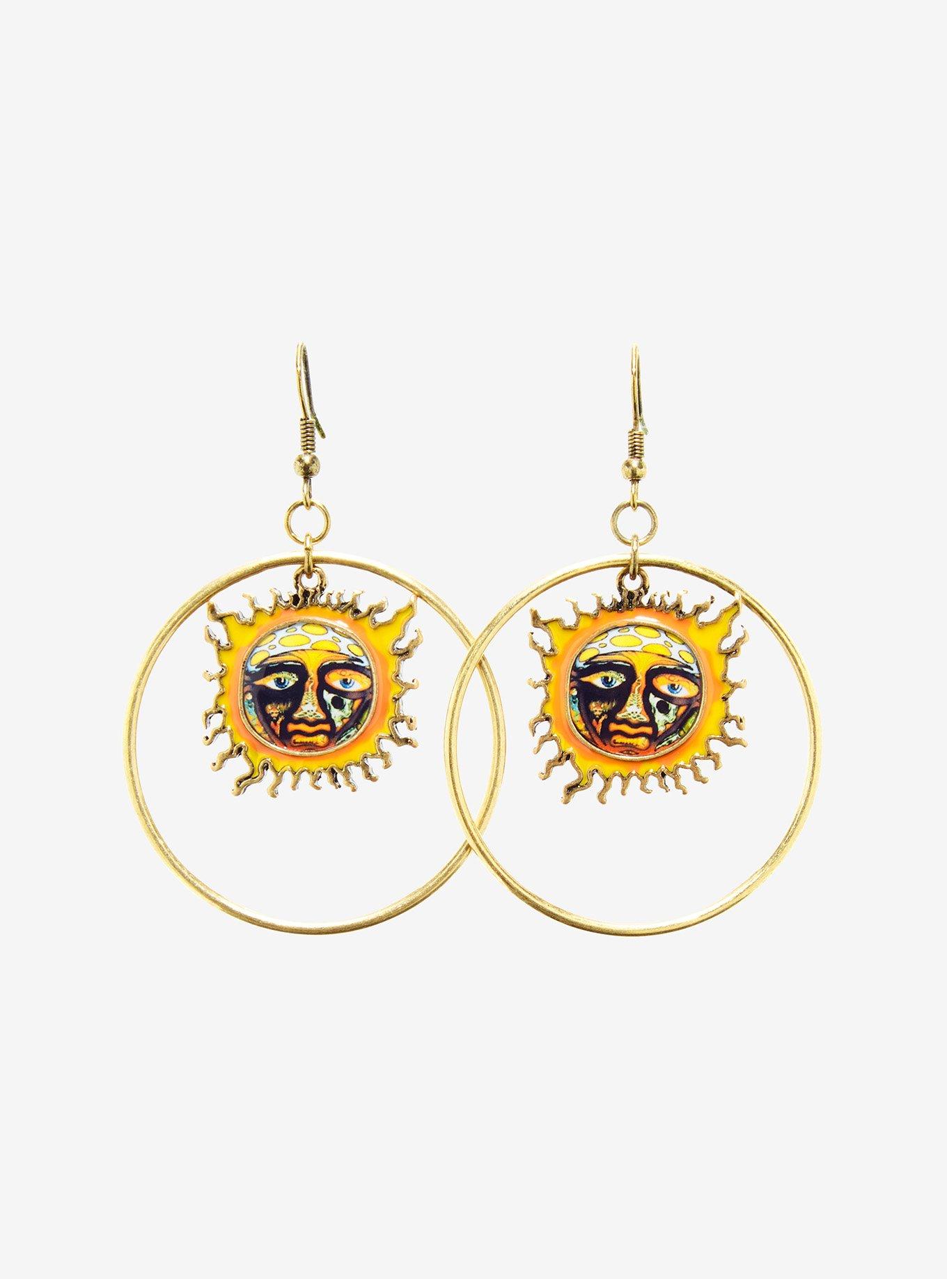 Sublime Sun Circle Earrings, , hi-res