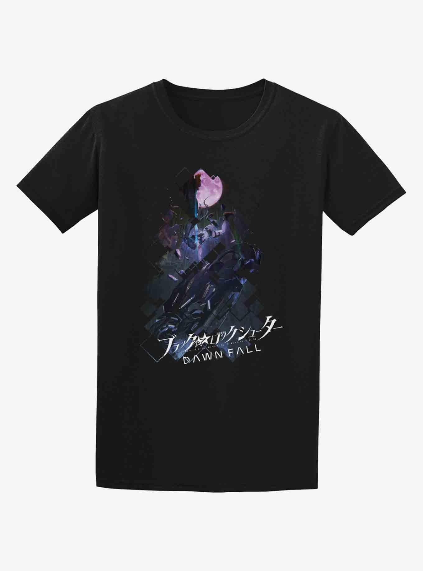 Black Rock Shooter: Dawn Fall Poster T-Shirt, BLACK, hi-res