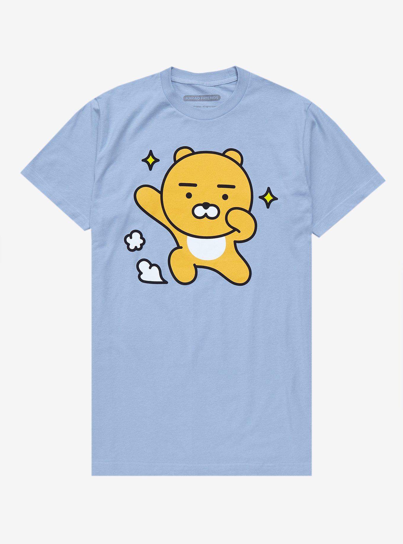Kakao Friends Ryan Pose T-Shirt, LT BLUE, hi-res