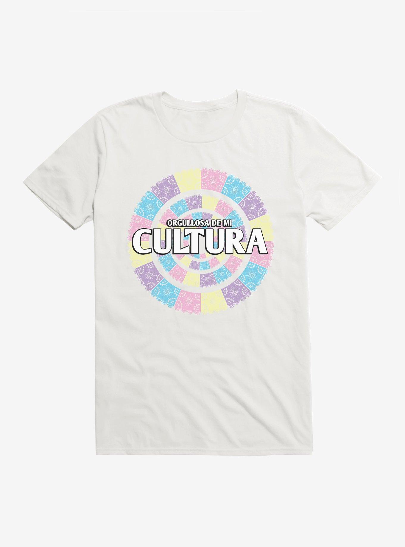 Orgullosa De Mi Cultura T-Shirt, WHITE, hi-res