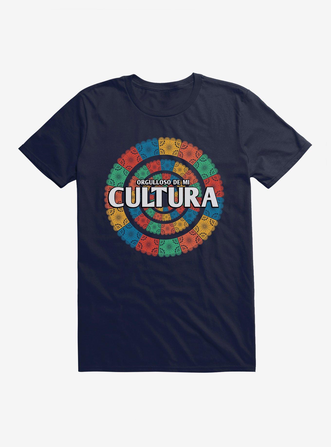 Cultura Orgulloso De Mi Cultura T-Shirt, NAVY, hi-res