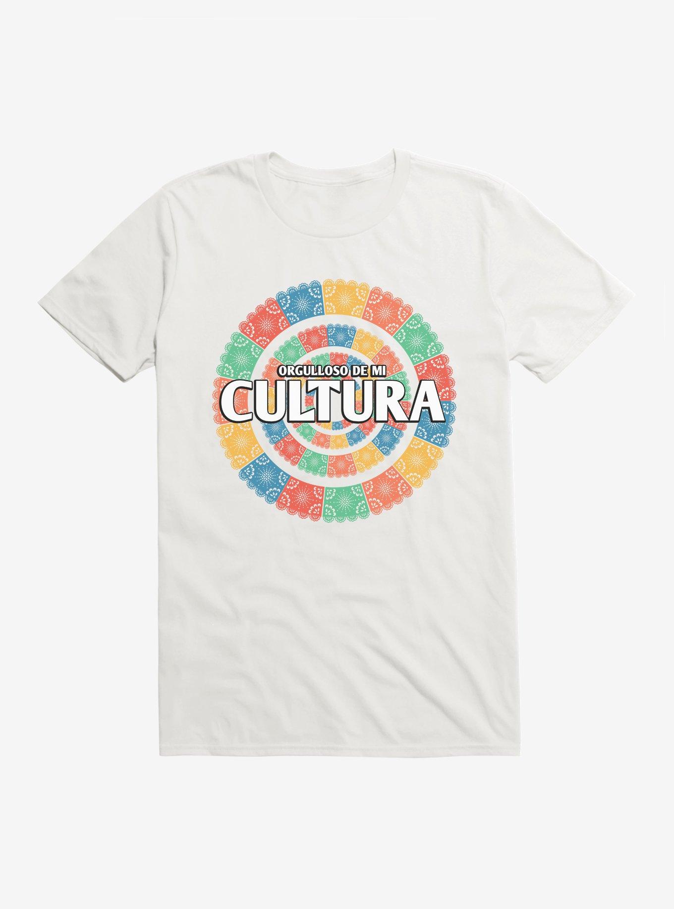 Cultura Orgulloso De Mi Cultura T-Shirt, WHITE, hi-res view 1