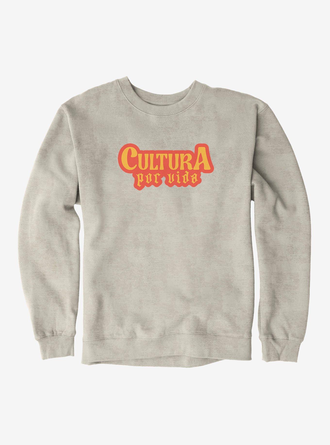 Cultura Por Vida Sweatshirt, OATMEAL HEATHER, hi-res