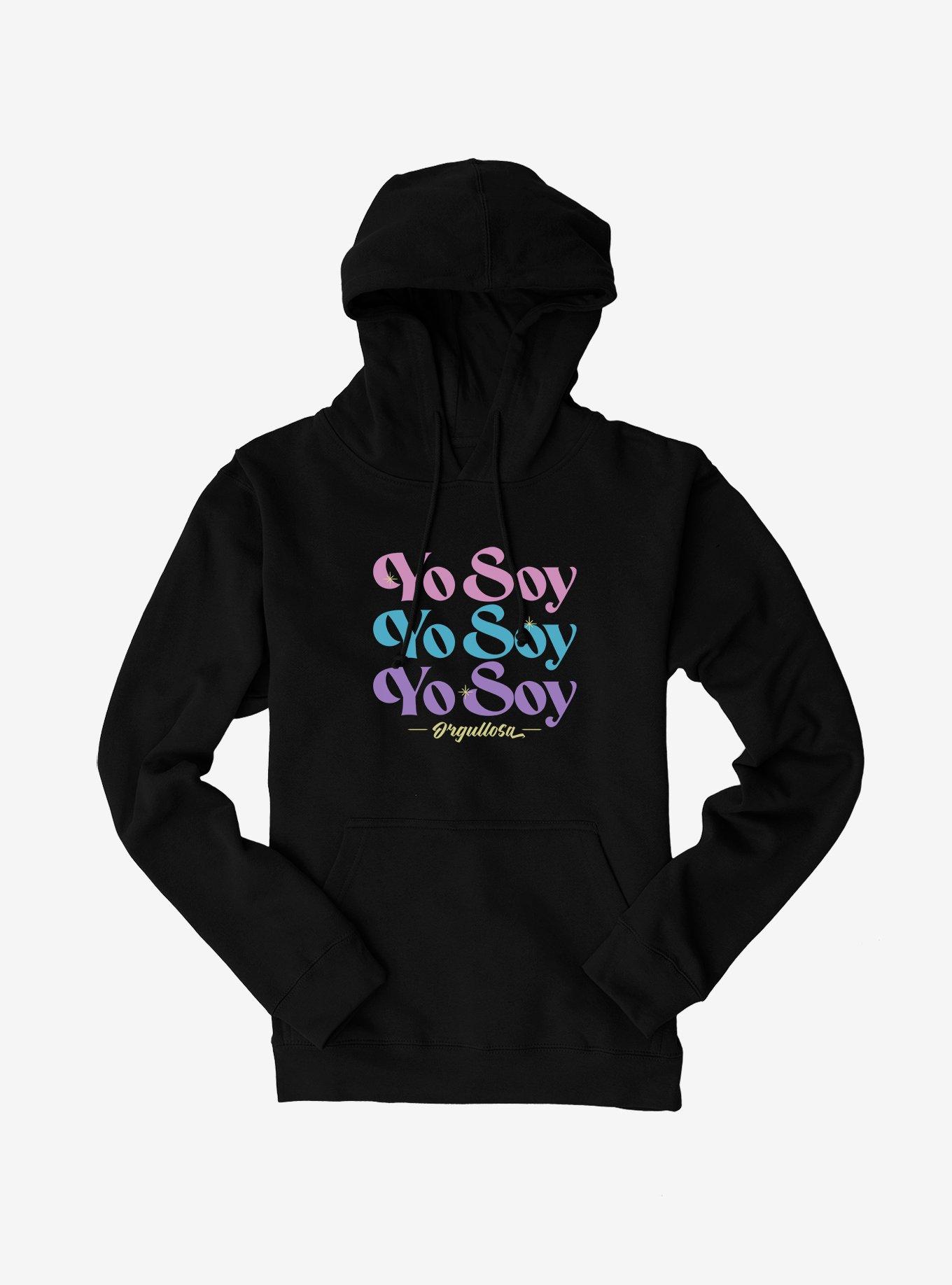 Yo Soy Orgullosa Hoodie, BLACK, hi-res