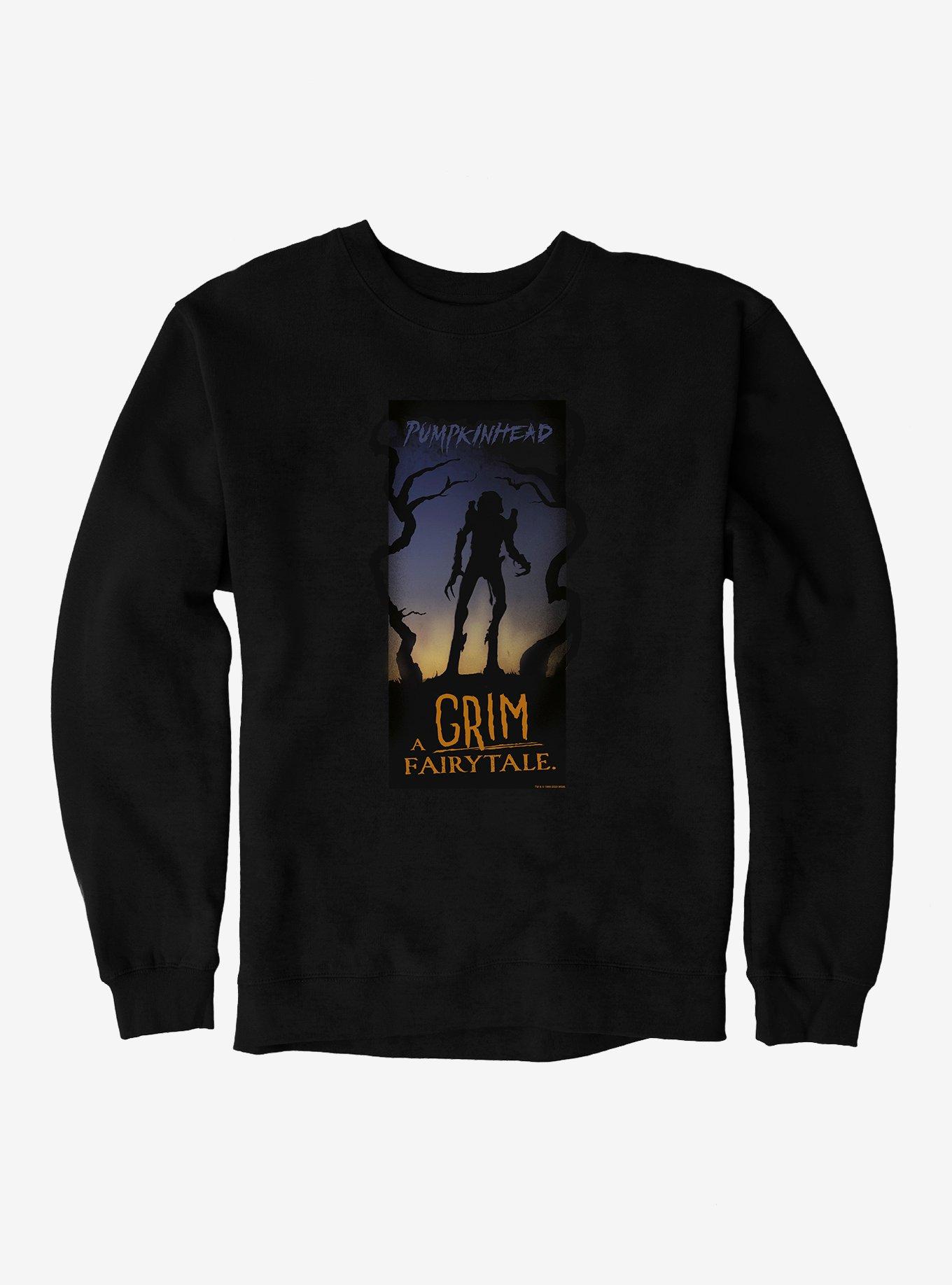 Pumpkinhead Grim Fairytale Sweatshirt, BLACK, hi-res