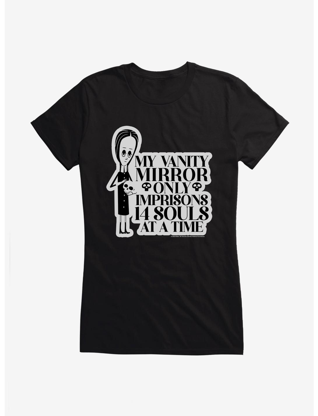 Addams Family Movie 14 Souls At A Time Girls T-Shirt, BLACK, hi-res