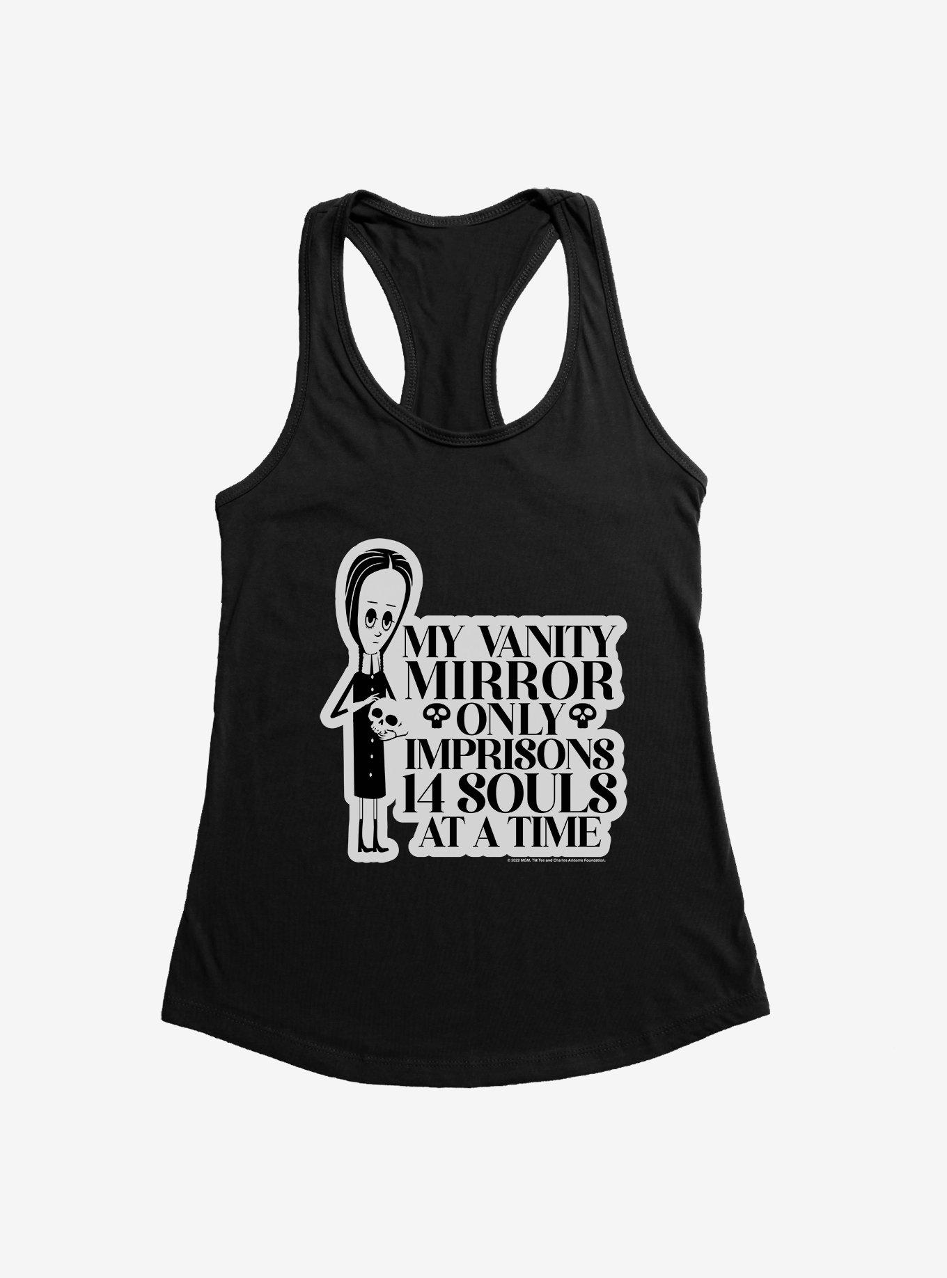 Addams Family Movie 14 Souls At A Time Girls Tank, BLACK, hi-res