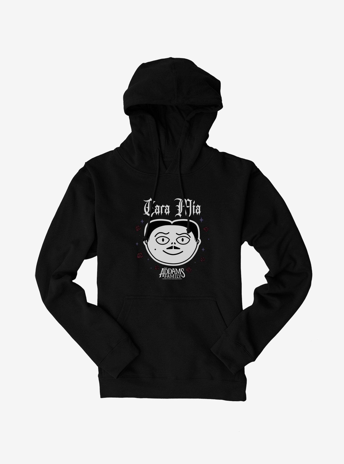 The Addams Family Cara Mia Hoodie, BLACK, hi-res