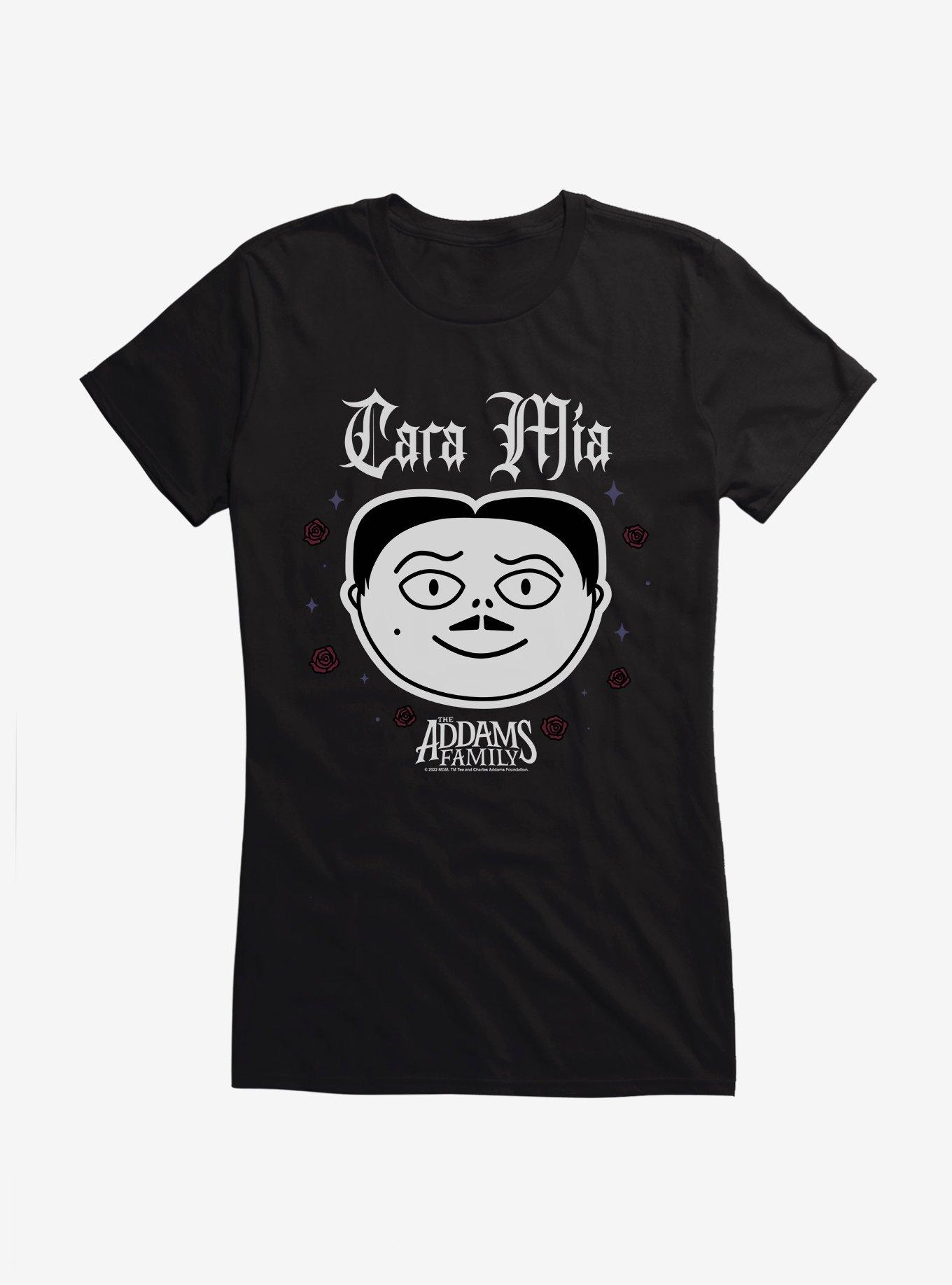 Addams Family Movie Cara Mia Girls T-Shirt, BLACK, hi-res