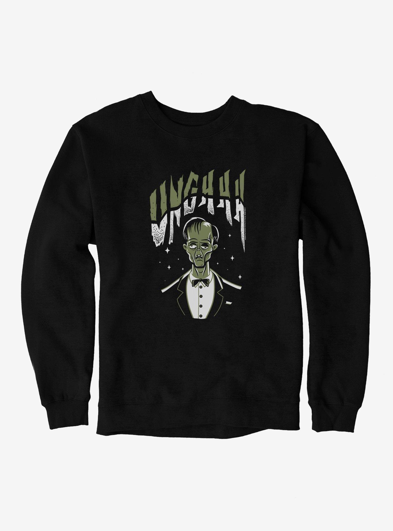 The Addams Family Caricature Lurch Unghhh Sweatshirt