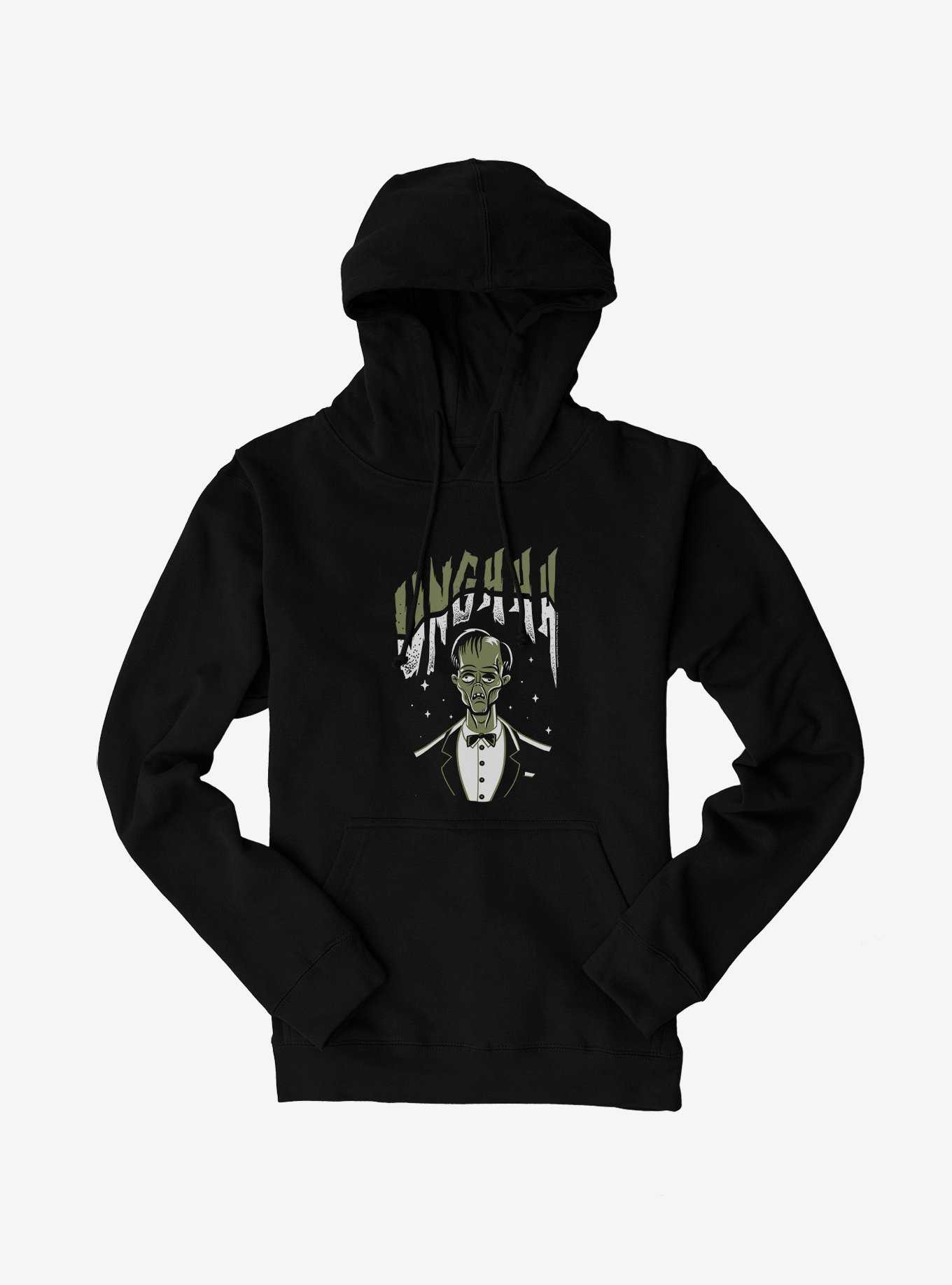 The Addams Family Caricature Lurch Unghhh Hoodie, , hi-res
