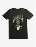 Addams Family Movie Caricature Lurch Unghhh T-Shirt, BLACK, hi-res