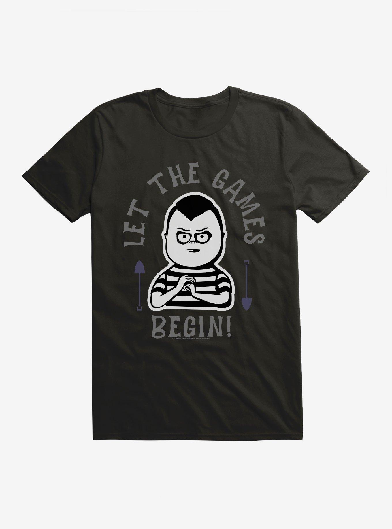 Addams Family Movie Games Begin T-Shirt, , hi-res