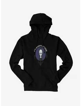 The Addams Family I'm Happy Inside Hoodie, , hi-res