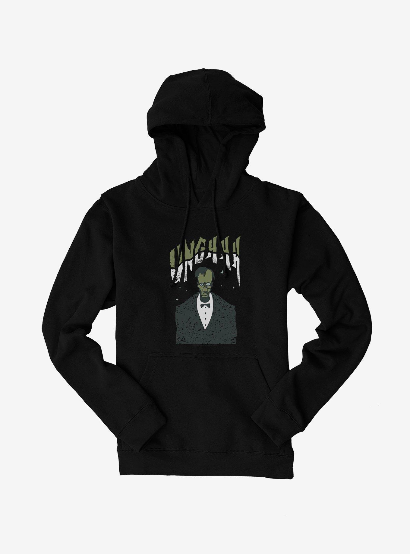 The Addams Family Lurch Unghhh Hoodie, BLACK, hi-res