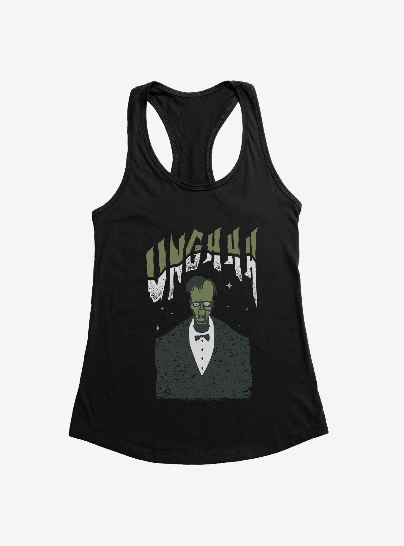 Addams Family Movie Lurch Unghhh Girls Tank, BLACK, hi-res