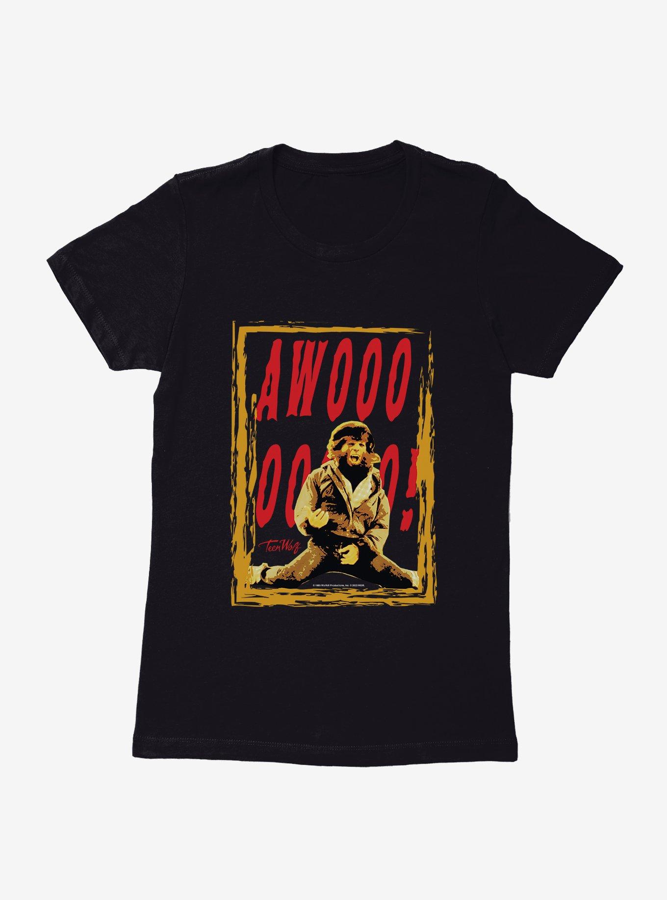 Teen Wolf Awoooo! Womens T-Shirt, , hi-res