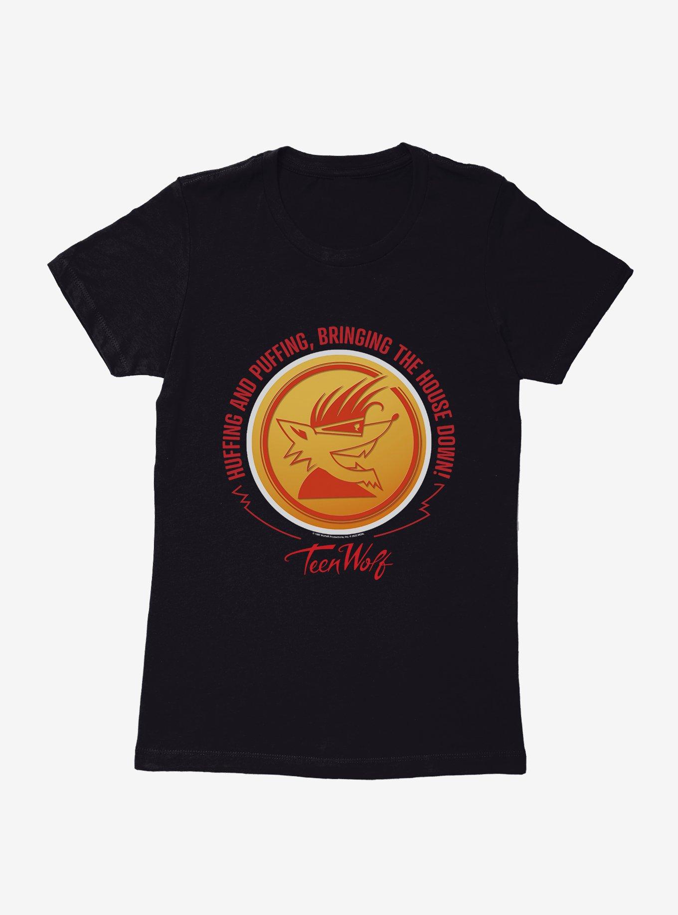 Teen Wolf Huffing and Puffing Womens T-Shirt, , hi-res