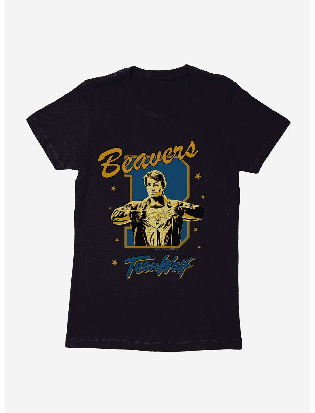 Teen Wolf Scott Howard Art Womens T-Shirt, BLACK, hi-res