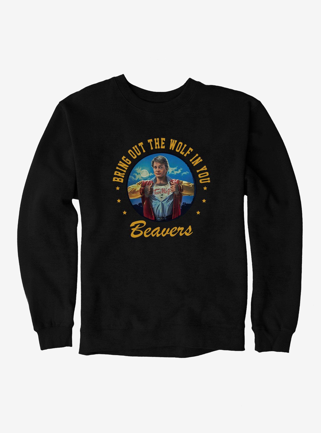 Teen Wolf Bring Out The Wolf Sweatshirt, BLACK, hi-res