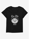Addams Family Movie Cara Mia Girls T-Shirt Plus Size, BLACK, hi-res