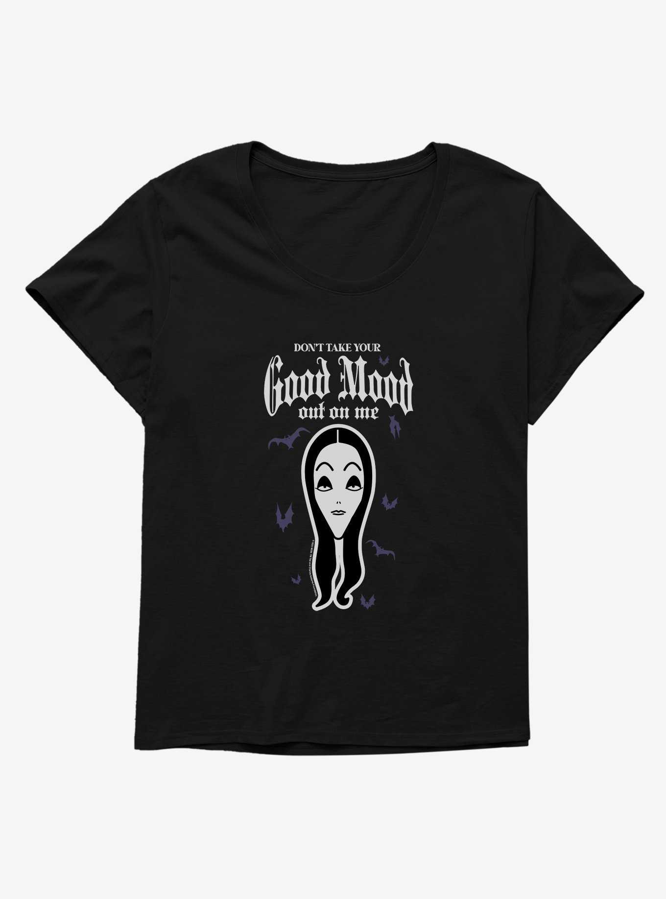 Addams Family Movie Good Mood Girls T-Shirt Plus Size, , hi-res