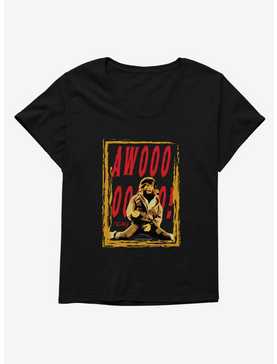 Teen Wolf Awoooo! Womens T-Shirt Plus Size, , hi-res