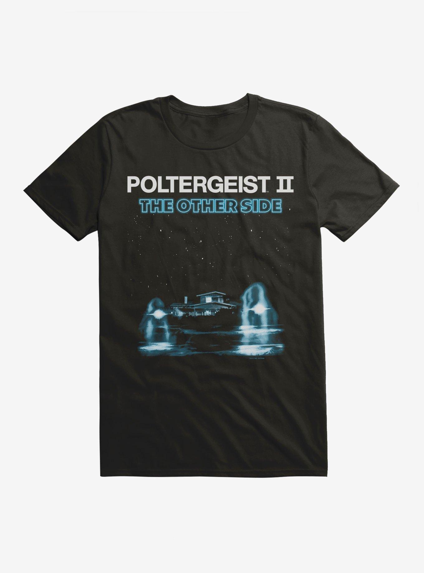 Poltergeist II Movie Poster T-Shirt, BLACK, hi-res