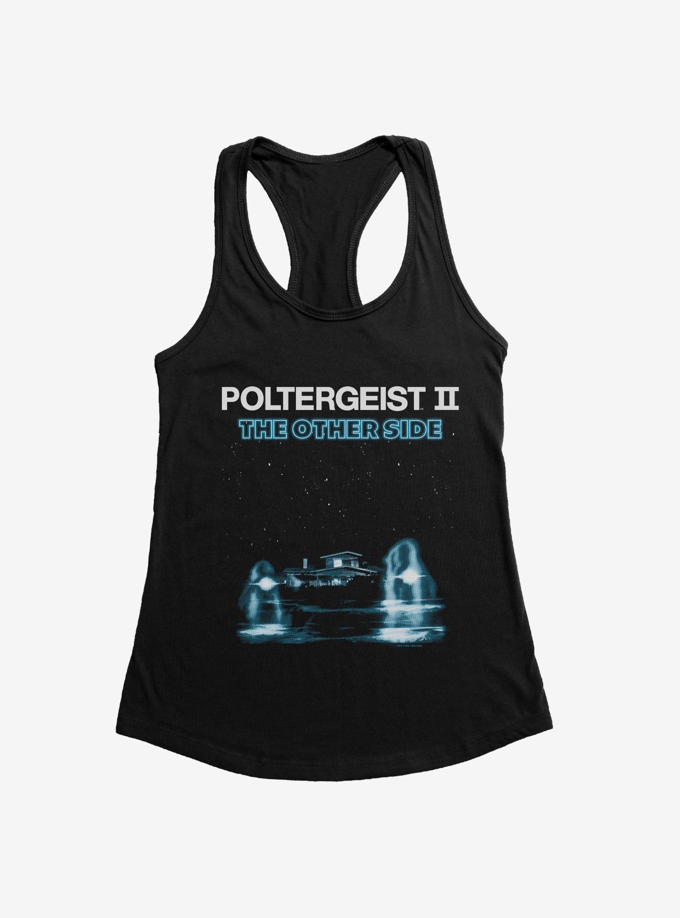 Poltergeist II Movie Poster Womens Tank Top, BLACK, hi-res