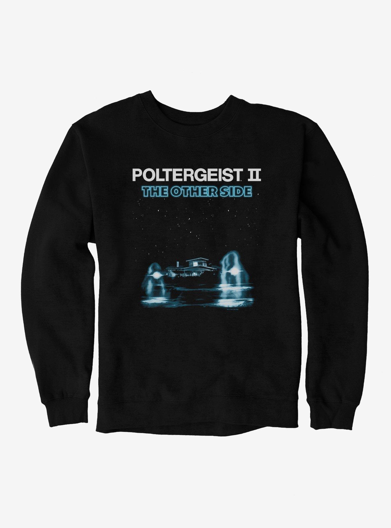 Poltergeist II Movie Poster Sweatshirt, BLACK, hi-res