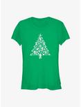 Marvel Guardians of the Galaxy Holiday Special Holiday Tree Girls T-Shirt, KELLY, hi-res