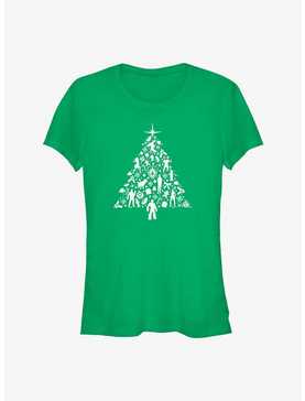 Marvel Guardians of the Galaxy Holiday Special Holiday Tree Girls T-Shirt, , hi-res