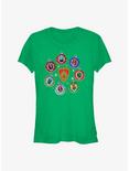 Marvel Guardians of the Galaxy Holiday Special Holiday Ornaments Girls T-Shirt, KELLY, hi-res