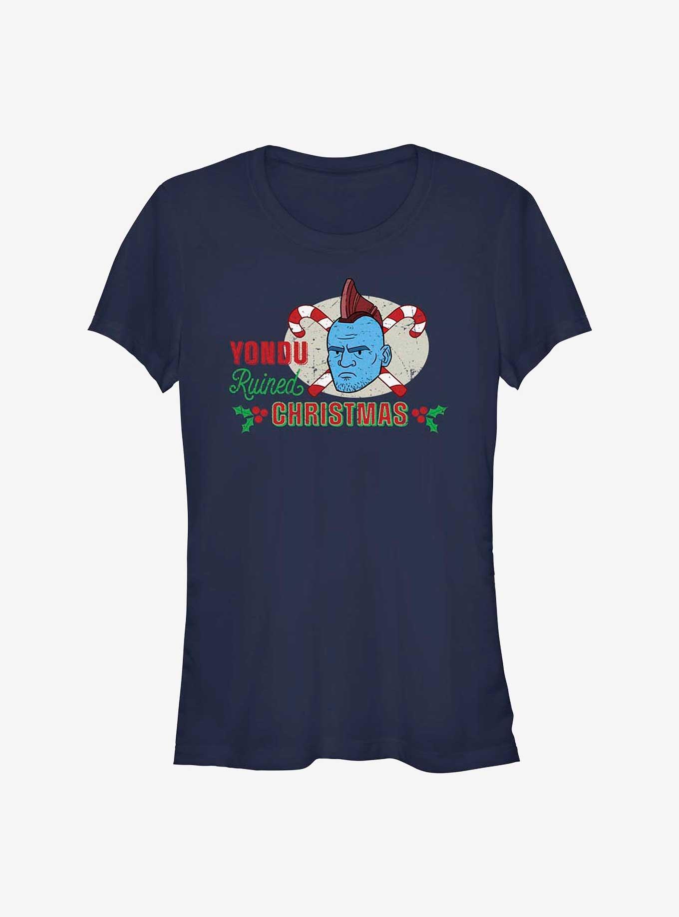 Marvel Guardians of the Galaxy Holiday Special Yondu Ruined Christmas Girls T-Shirt, , hi-res