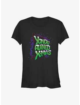 Marvel Guardians of the Galaxy Holiday Special Yondu Ruined Christmas Girls T-Shirt, , hi-res