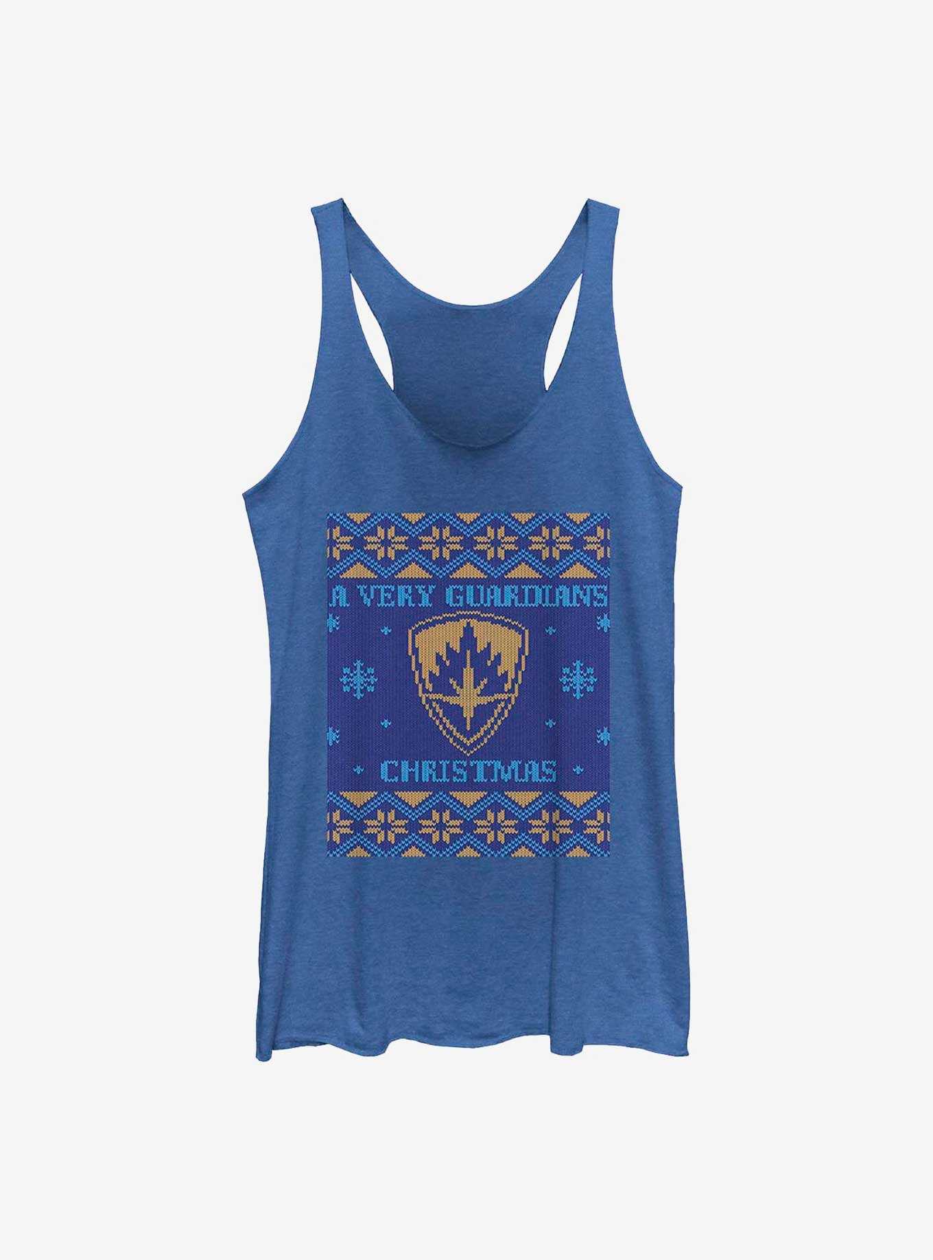 Marvel Guardians of the Galaxy Holiday Special Ugly Christmas Sweater Girls Tank, , hi-res